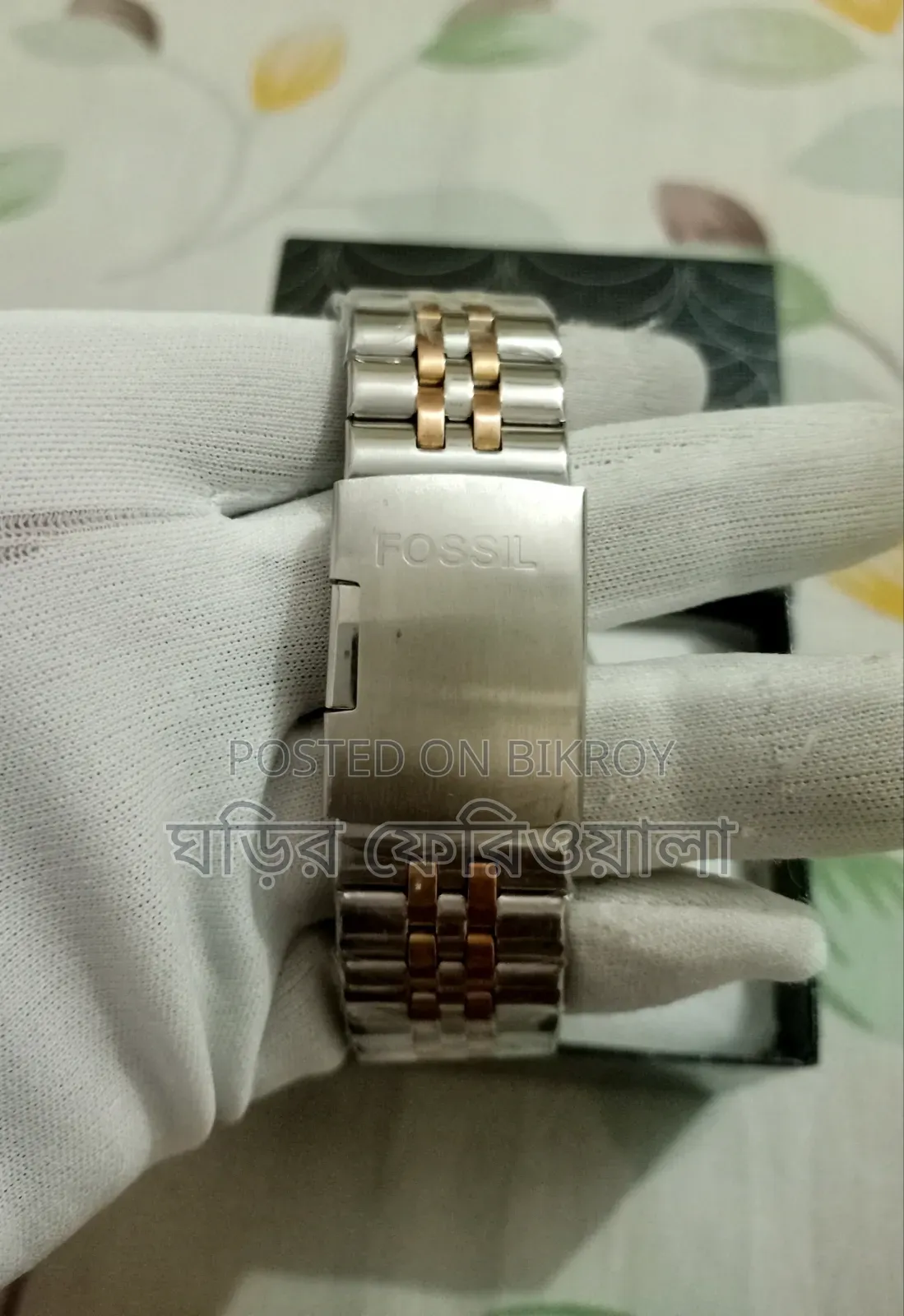 AA Grade Fossil Quartz Chronograph Watch 46mm Dial Size
