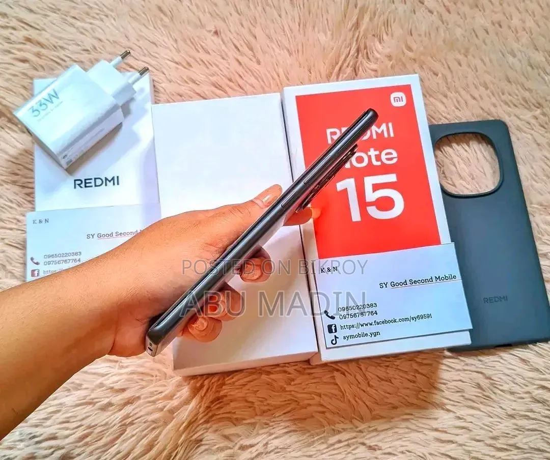 Xiaomi Redmi Note 15 256 GB Black