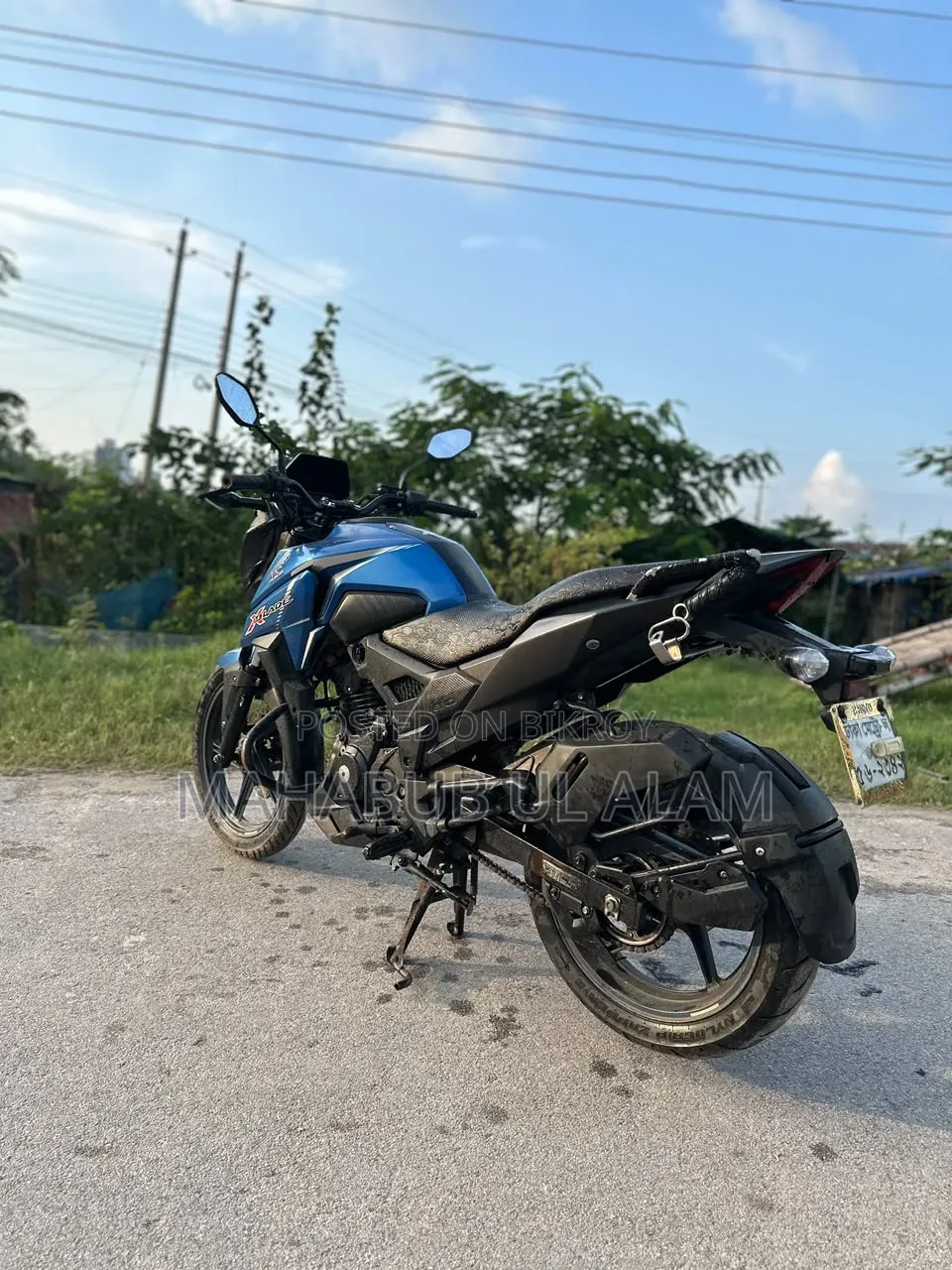 Honda X-Blade 160 2021 Blue