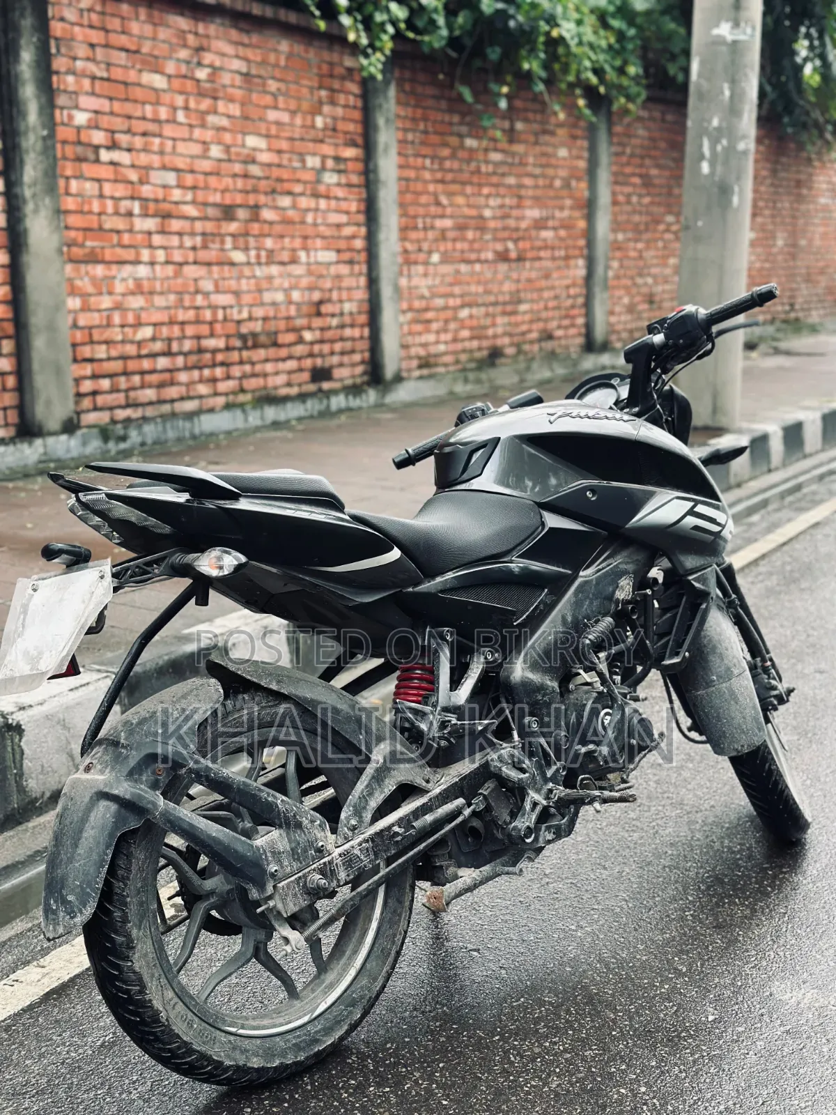 বাজাজ পালসার ১২৫ ২০২৪ গ্রে