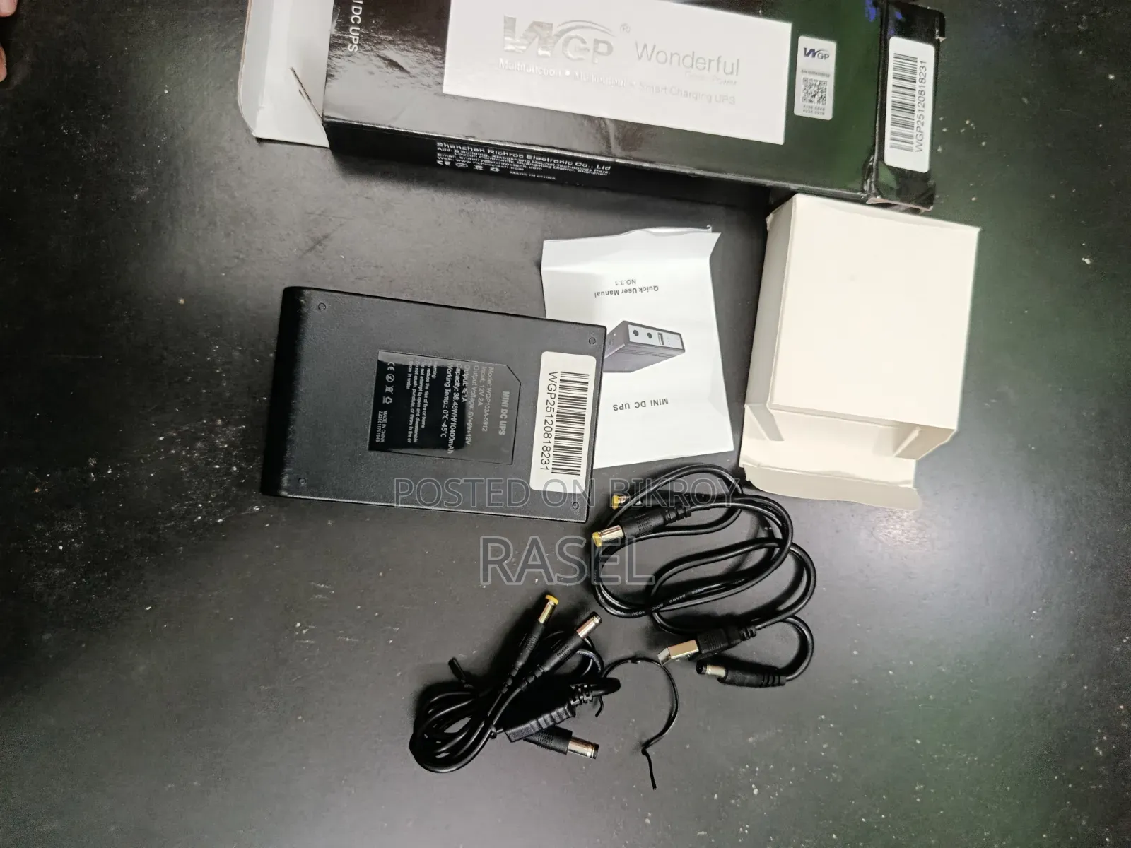 WGP Mini UPS ONU Router Output 5V 9V 12V