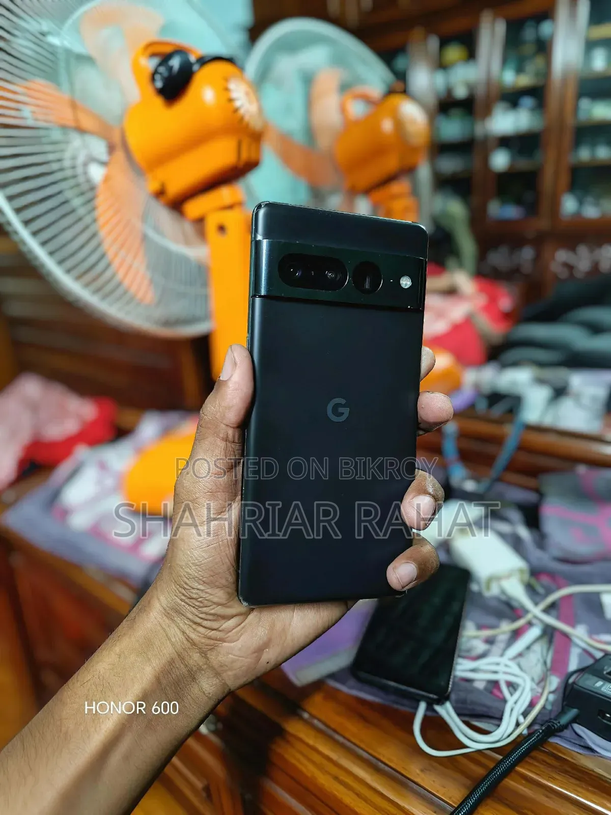 গুগল পিক্সেল ৭ প্রো ১২৮ জিবি ব্ল্যাক