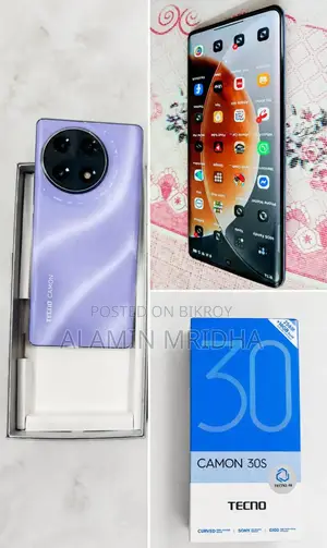টেকনো ক্যামন ৩০এস ২৫৬ জিবি পার্পল