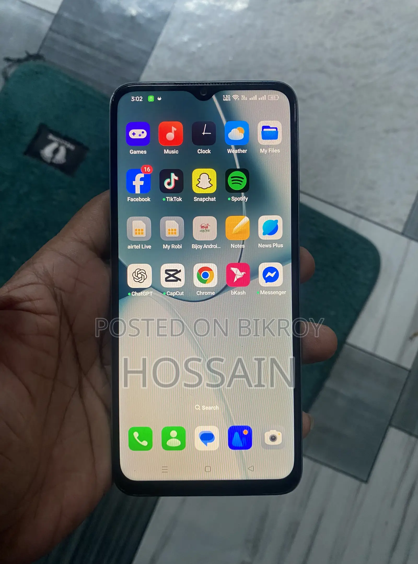 Oppo A77 128 GB Black