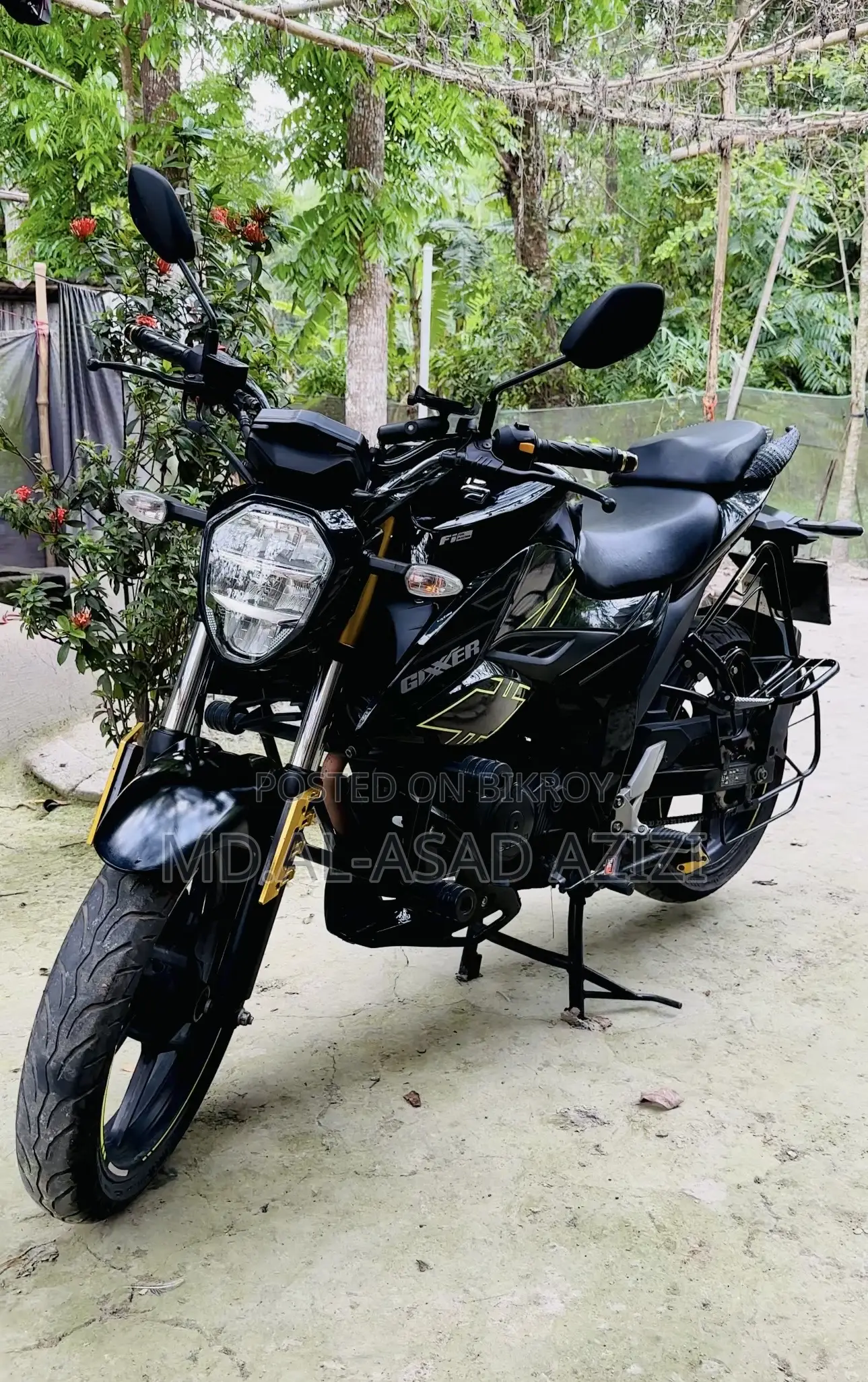 Suzuki Gixxer 2024 Black