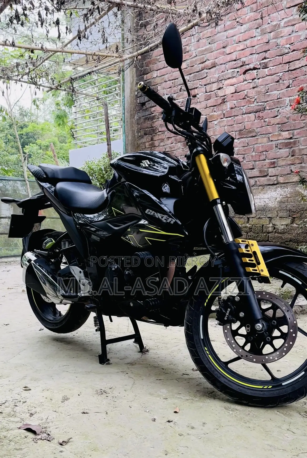 Suzuki Gixxer 2024 Black
