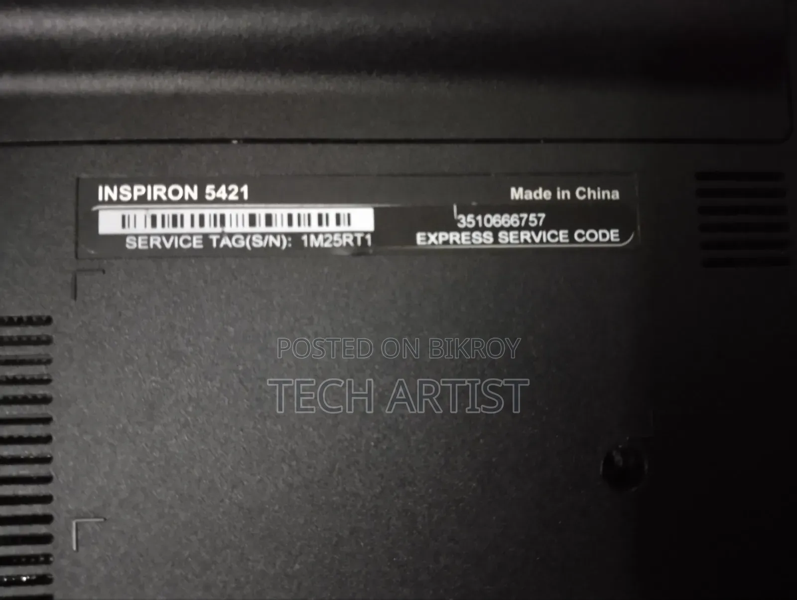 Dell Inspiron 14R Laptop 4GB Intel Core i3 500GB HDD