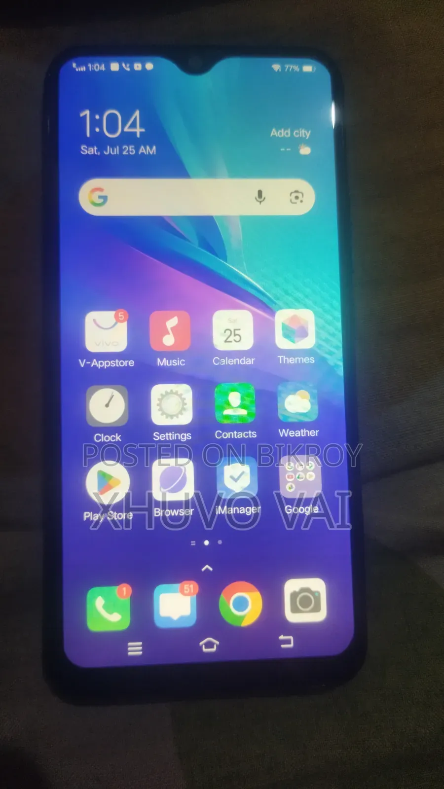 Vivo Y11 32 GB Blue