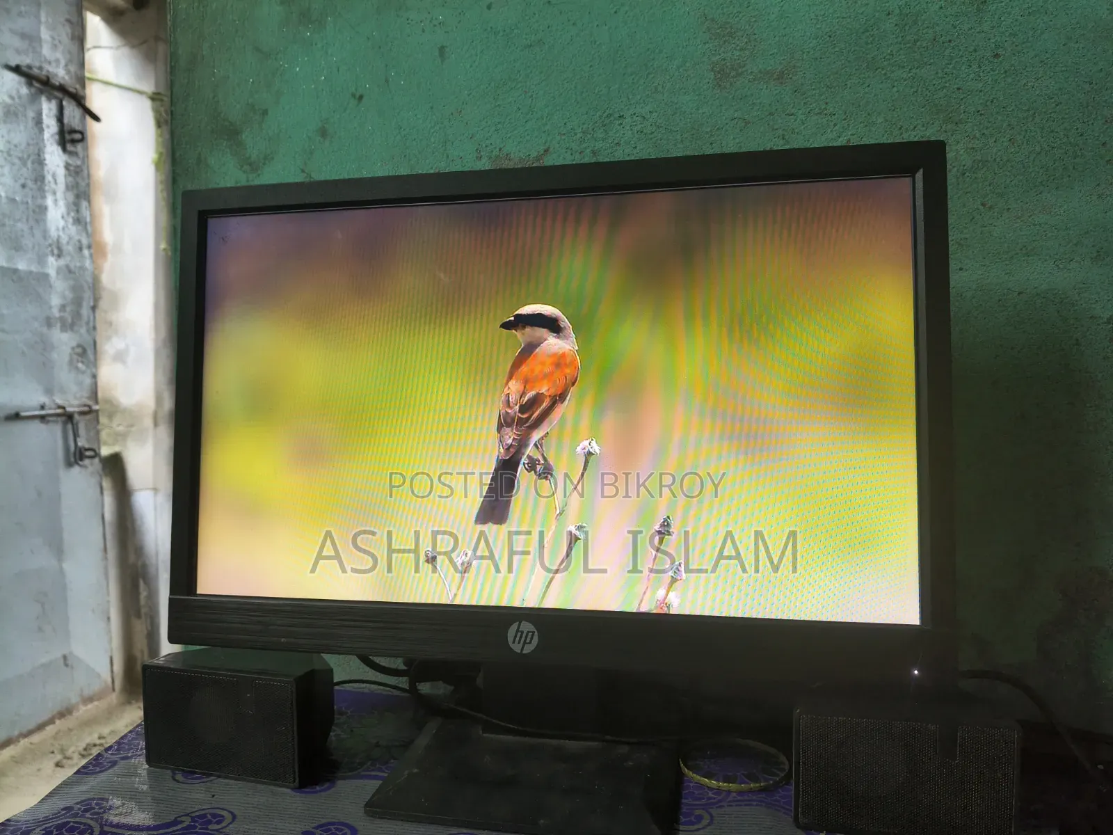 এইচপি ১৯.৫" মনিটর, অরজিনাল ক্লিয়ার ক্রিষ্টাল ডিসপ্লে।