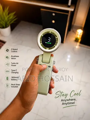 Rechargeable Turbo Fan