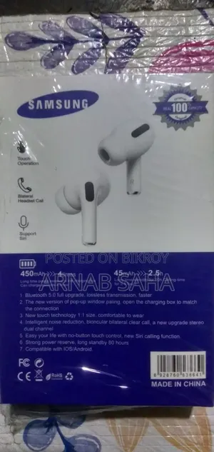 Bluetooth Headphone/Air Buds