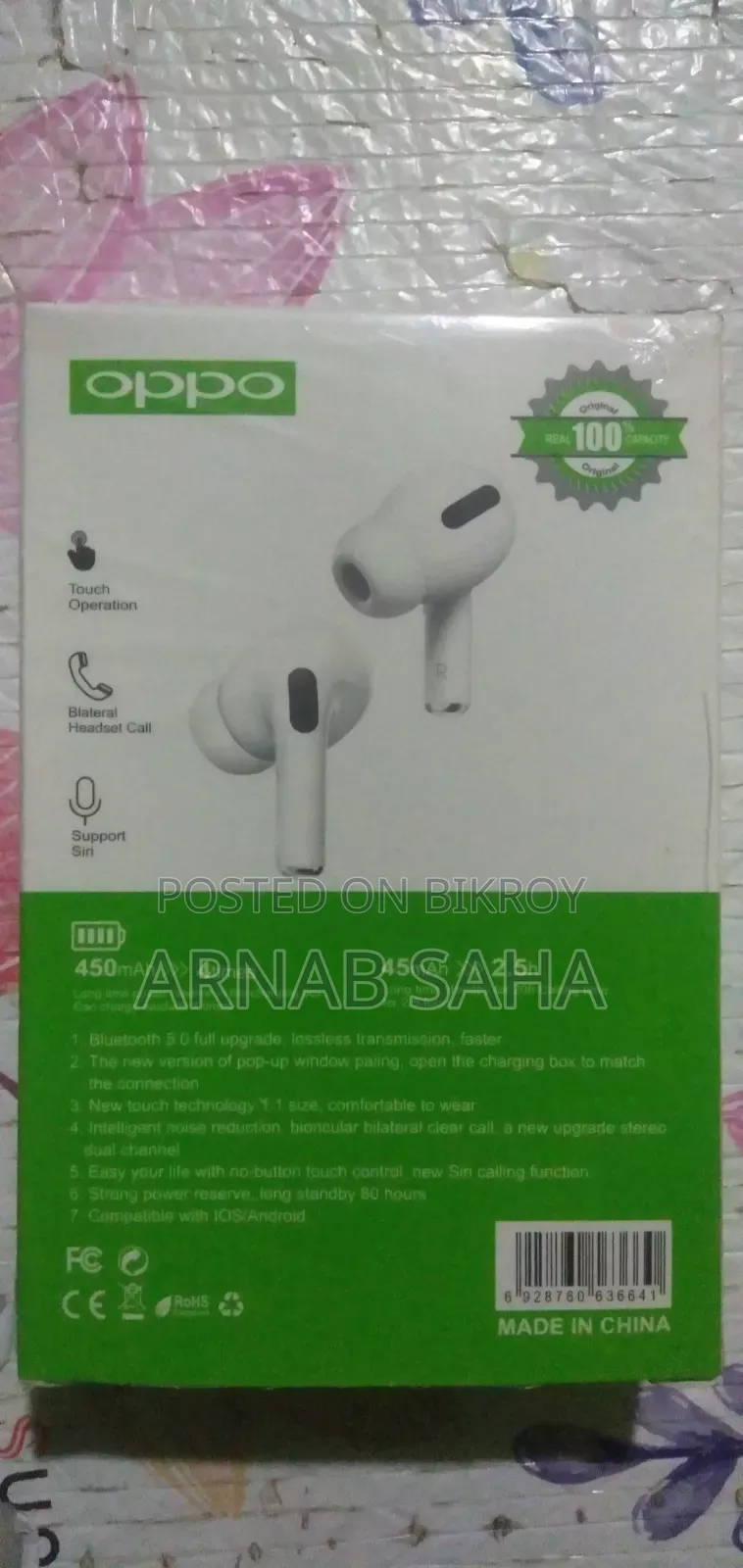 Bluetooth Headphone/Air Buds