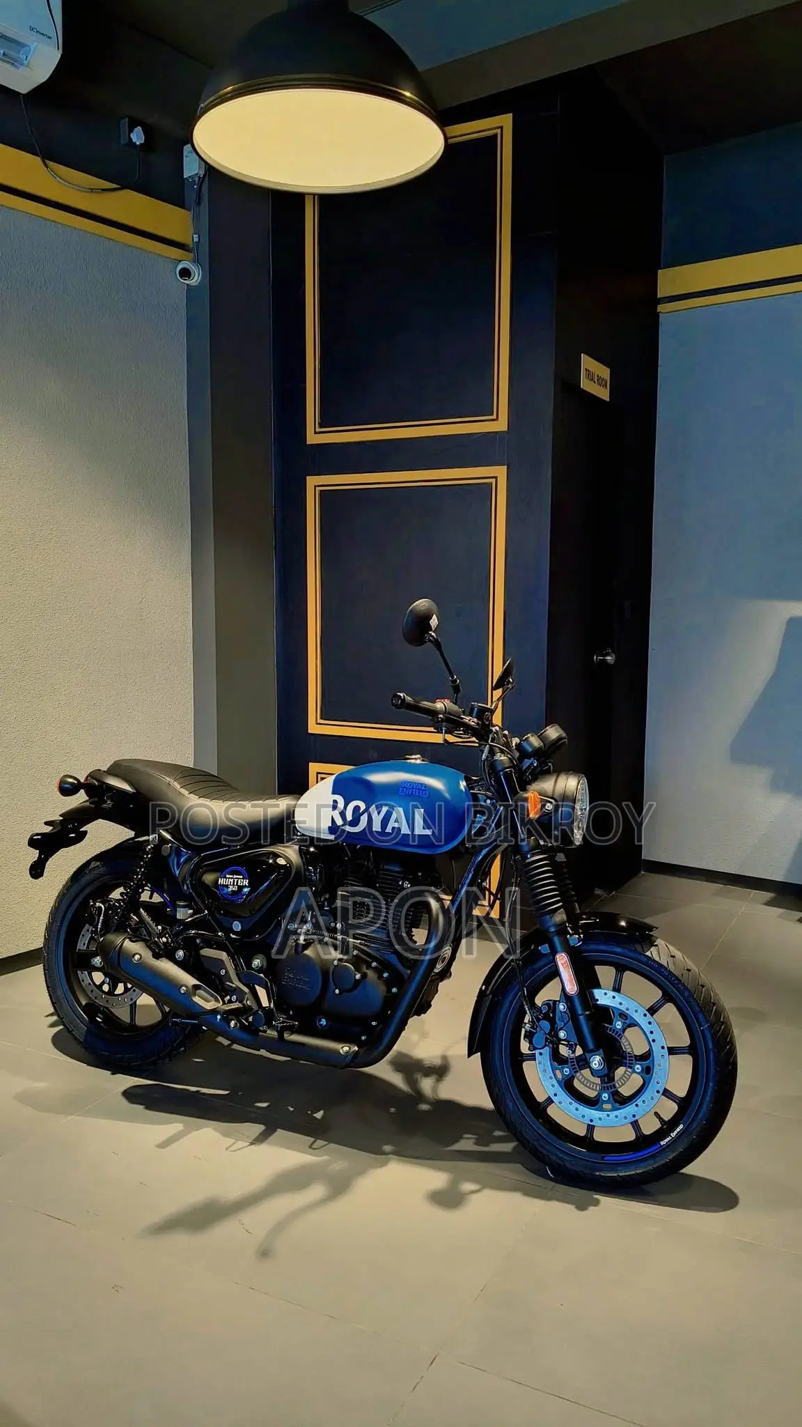 Royal Enfield Hunter 350 2025 Blue