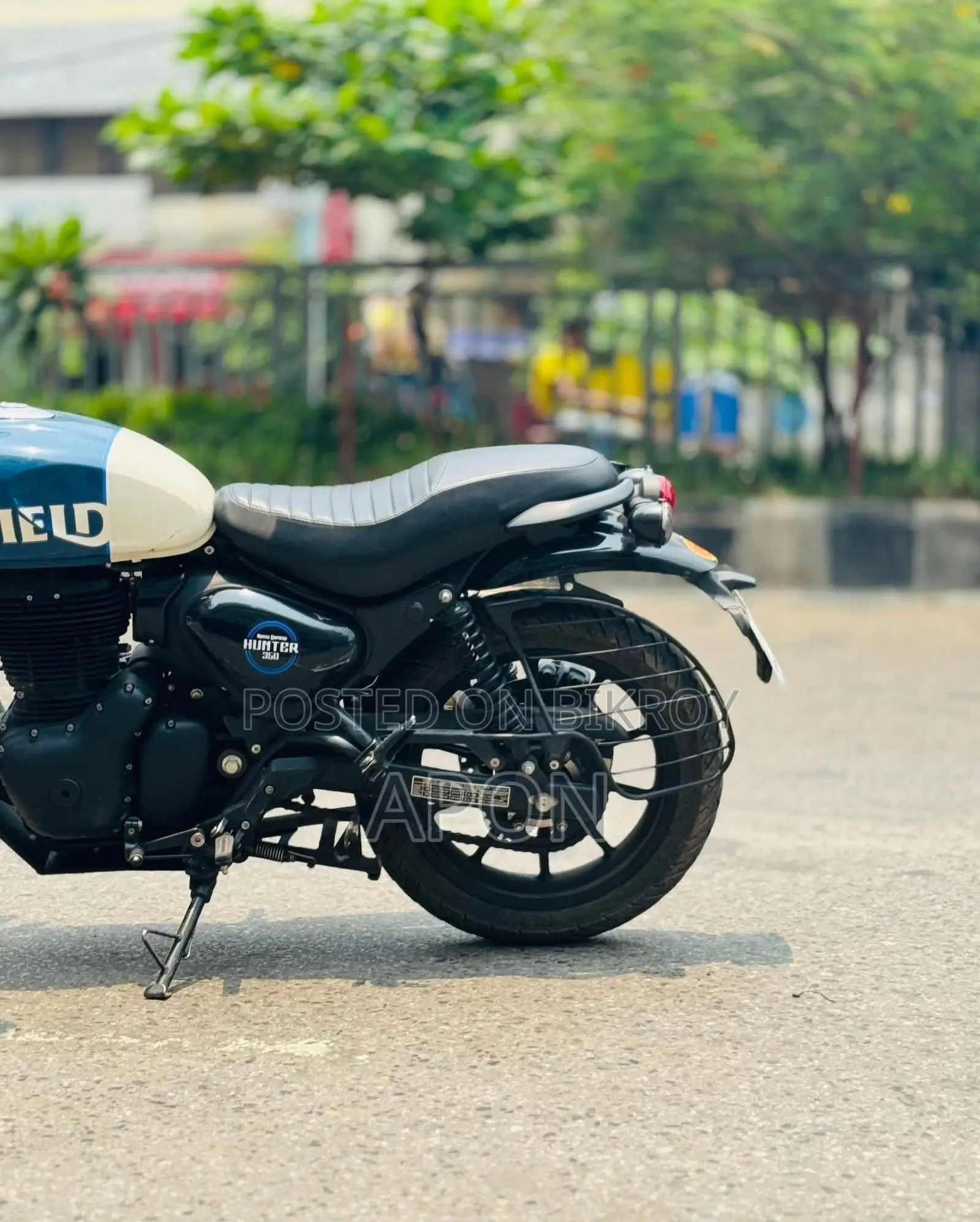 Royal Enfield Hunter 350 2025 Blue