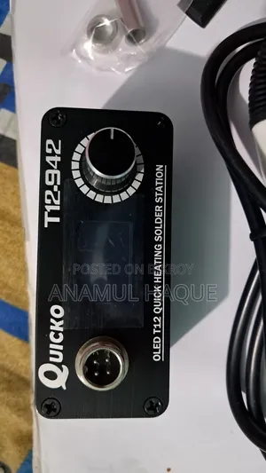 QUICKO T12-942 OLED Quick Heating Solder Station.