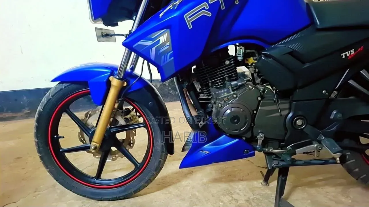 TVS Apache RTR 160 2V 2017 Blue