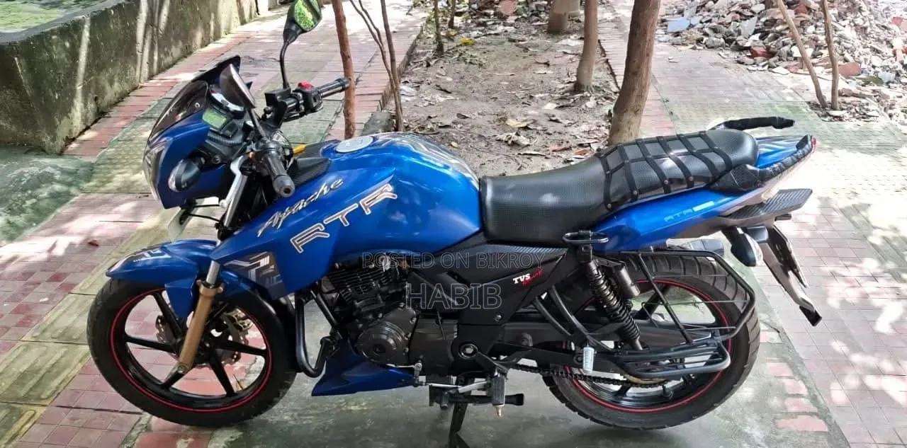 TVS Apache RTR 160 2V 2017 Blue