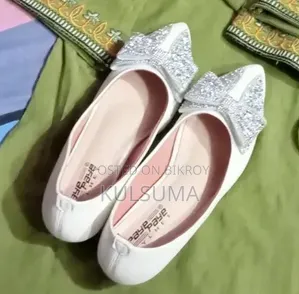 White Semi Heel Shoes