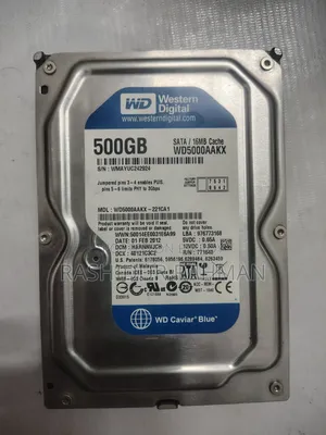 Hard Disk (Wdc Wd5000aakx)