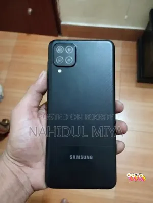 স্যামসাং গ্যালাক্সি এ১২ ৬৪ জিবি কালো