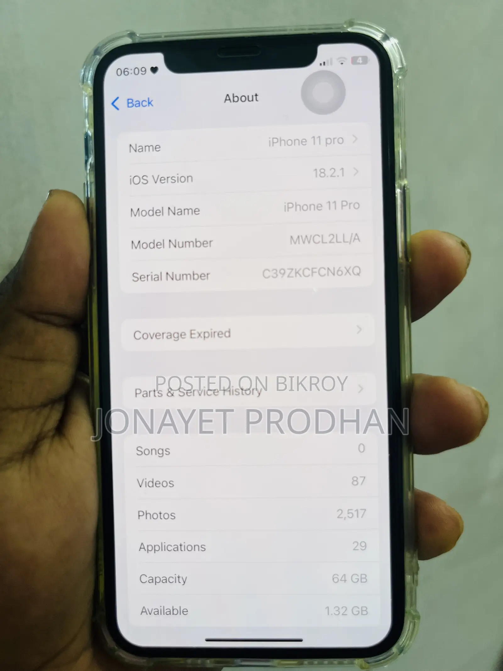 Apple iPhone 11 Pro 64 GB Green