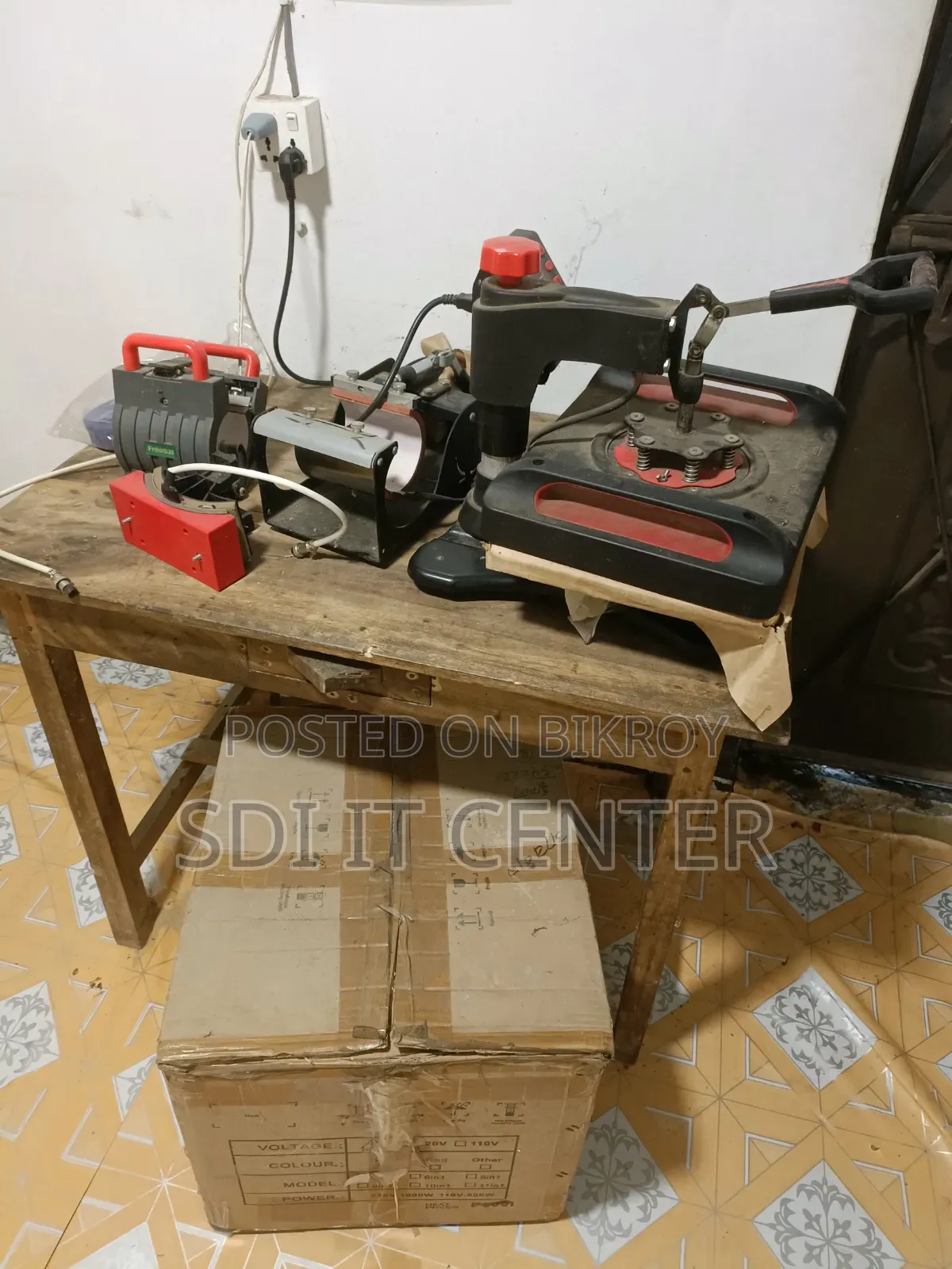 5 in 1 Heat Press Machine + Epson L130 Sublimation Printer