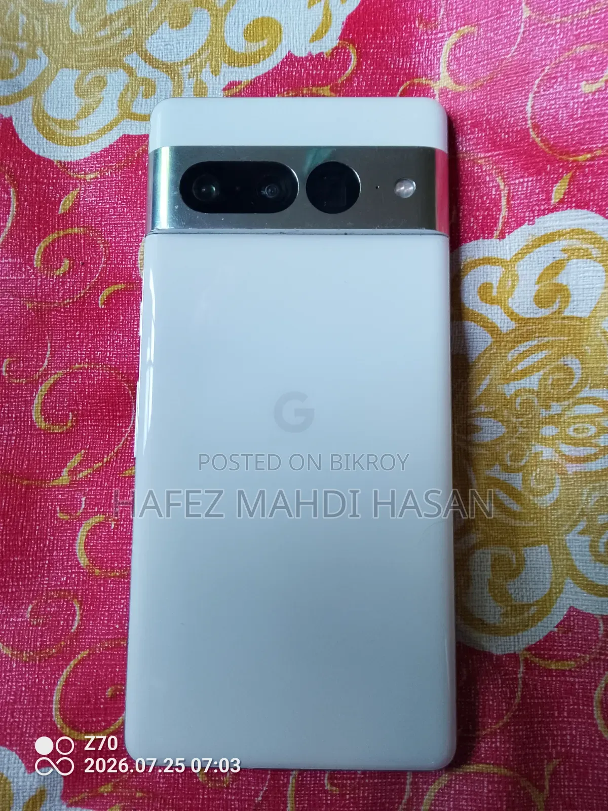 Google Pixel 7 Pro 256 GB White