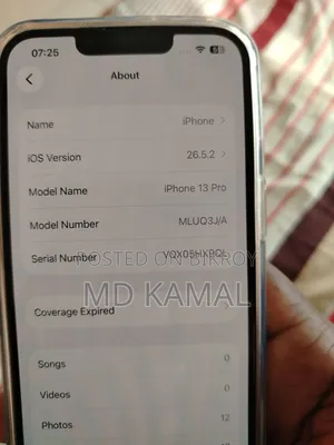 New Apple iPhone 13 Pro 256 GB Rose Gold