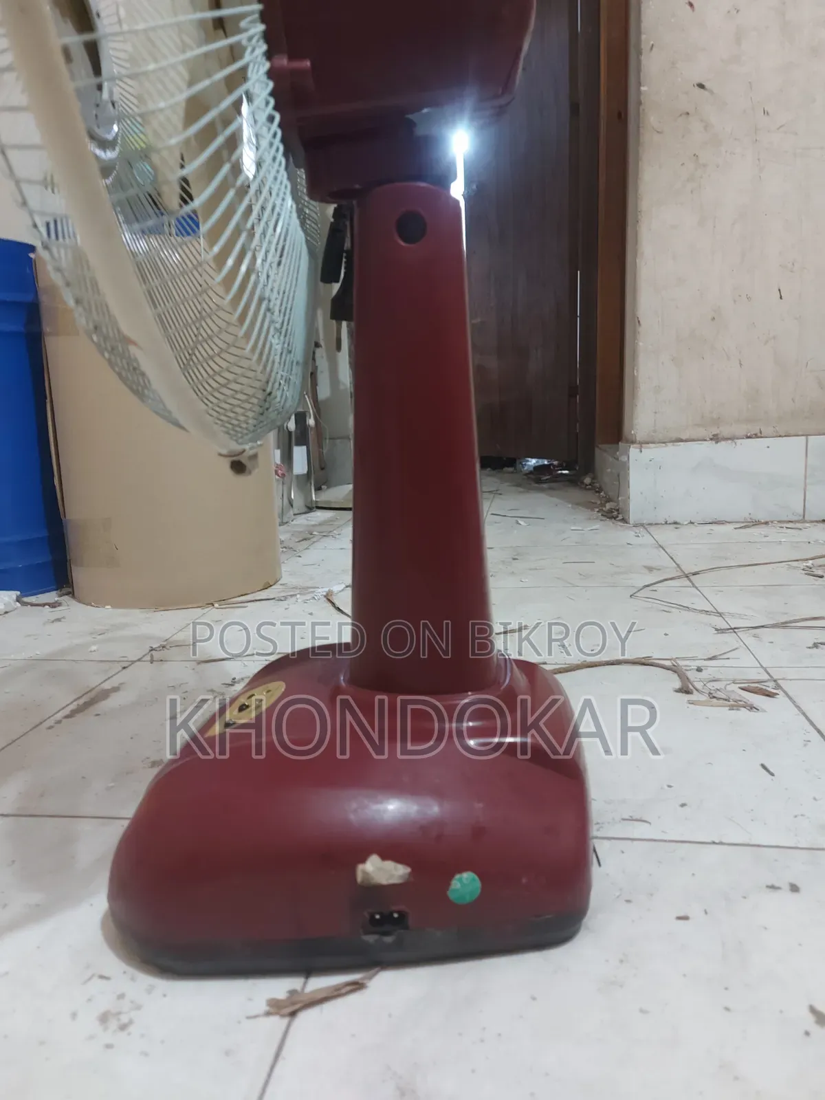Three Hour Backup AC DC Fan