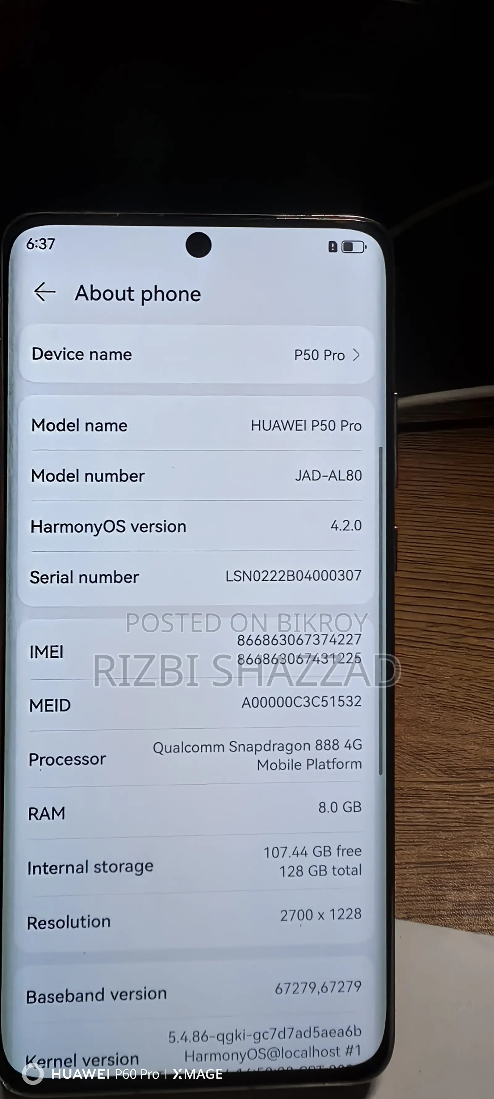 Huawei P50 Pro 128 GB Black