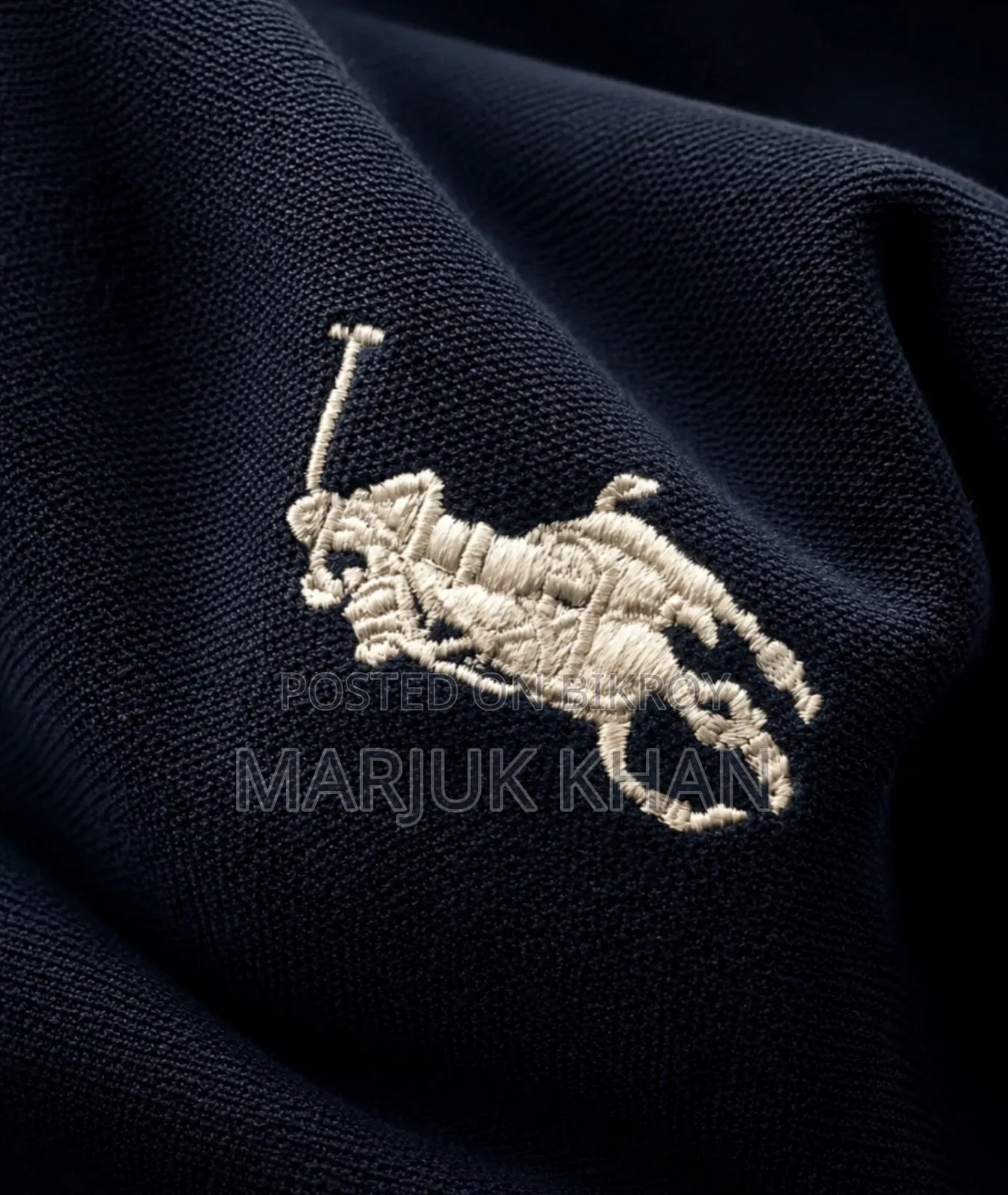Premium Quality Dark Navy Blue POLO T-Shirt