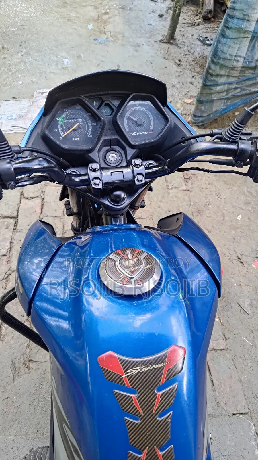 Honda Livo 2018 Blue