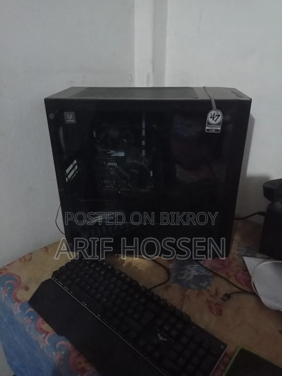 ডেস্কটপ কম্পিউটার এমএসআই মডেল ৮ জিবি এএমডি রাইজেন ৫ এসএসডি ২৫৬ জিবি