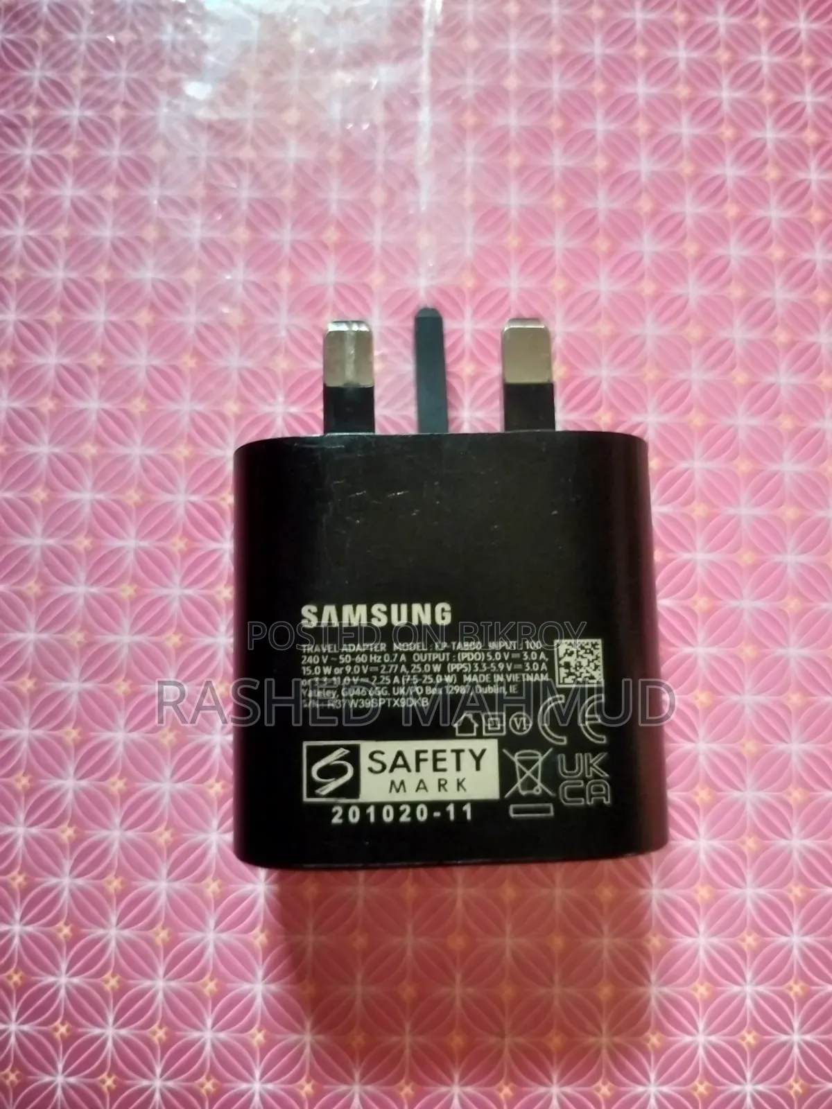 Samsung Super Fast Mobile Charger. 25 Watt