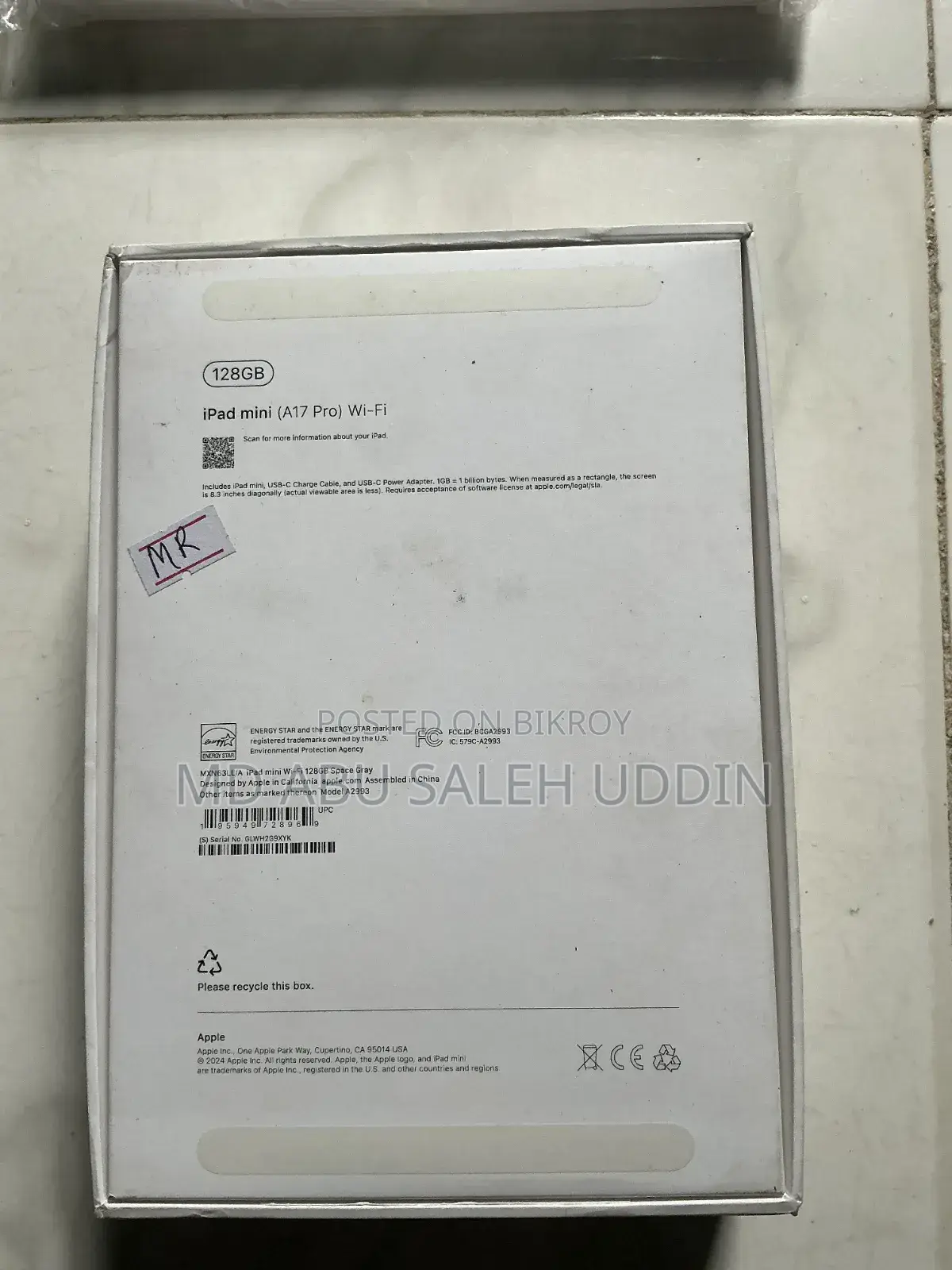 Apple iPad Mini 7 128 GB Gray