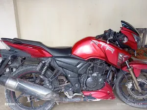 New TVS Apache RTR 160 2V 2017 Red