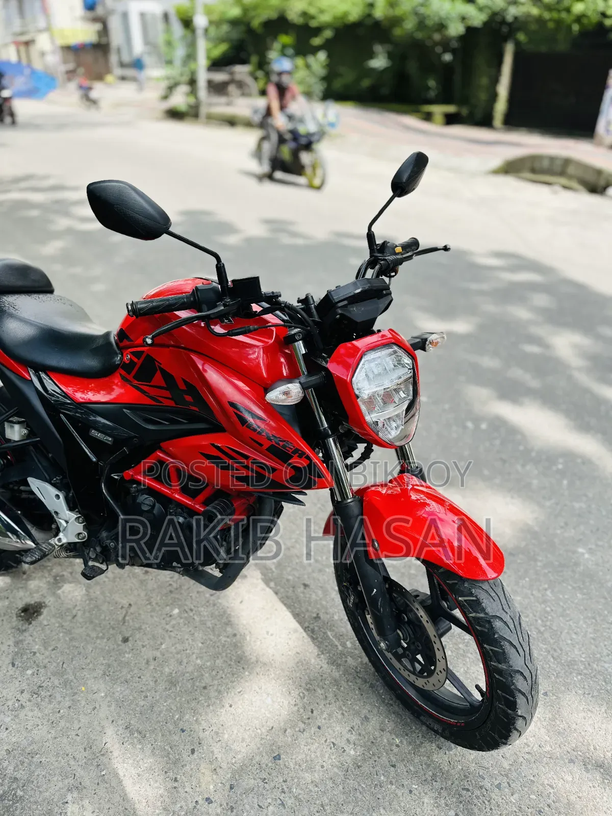 Suzuki Gixxer 2022 Red