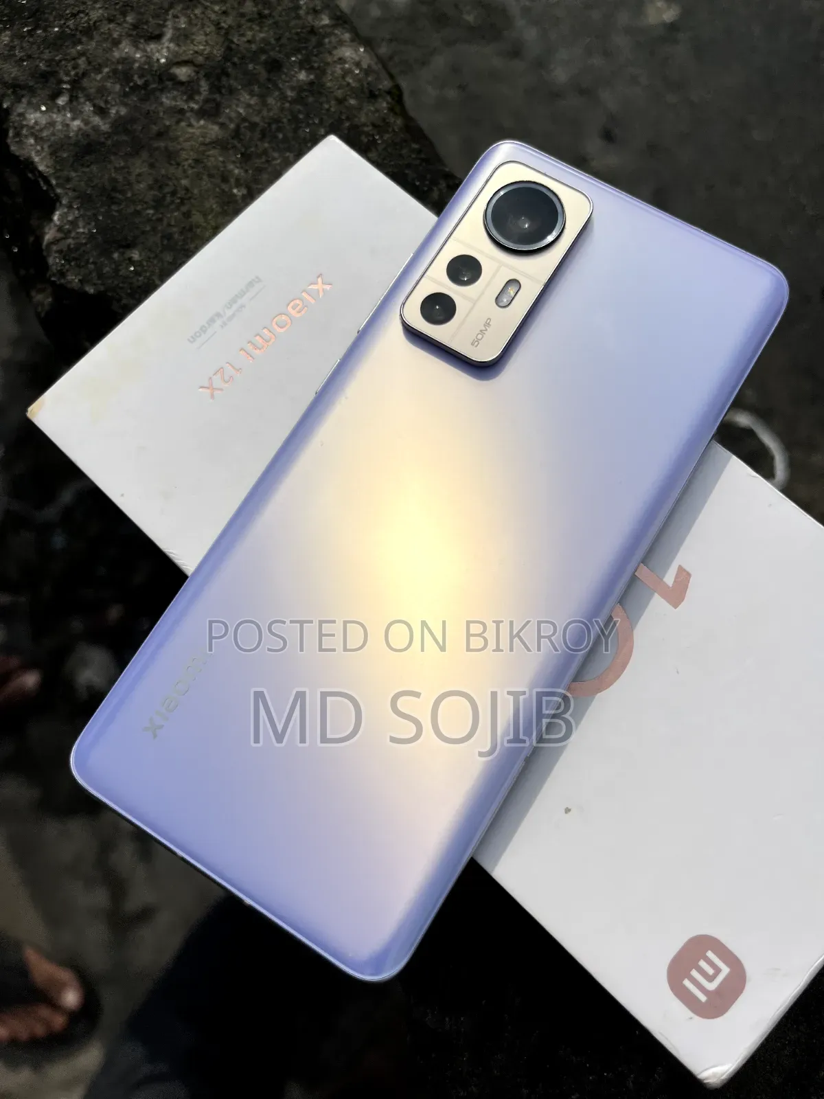 শাওমি ১২এক্স ২৫৬ জিবি পার্পল