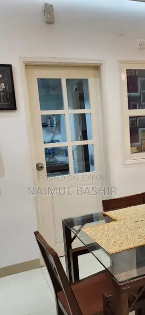 Wood and Glass Door