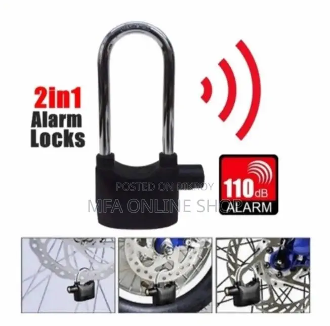 2 in 1 Alarm Lock (Big Size)