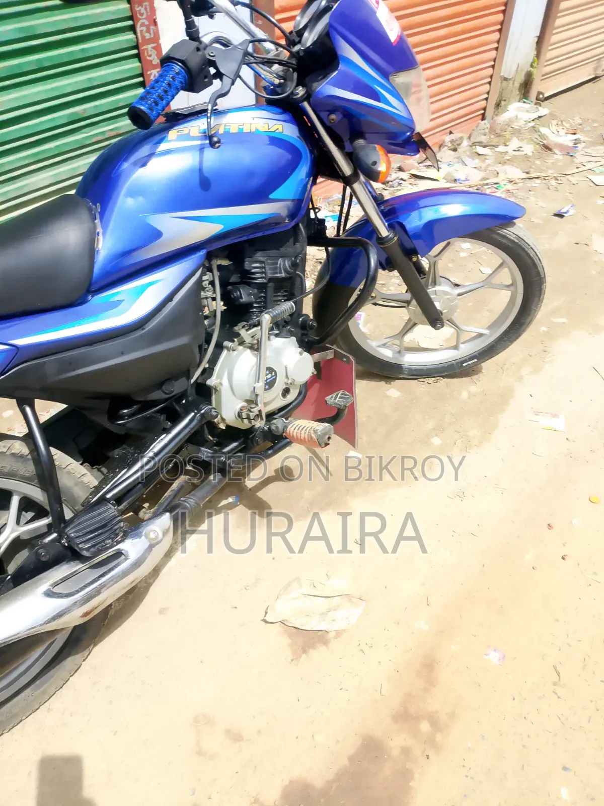 Bajaj Platina 100 2017 Green