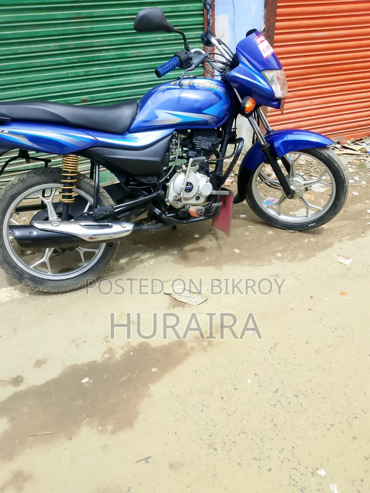 Bajaj Platina 100 2017 Green