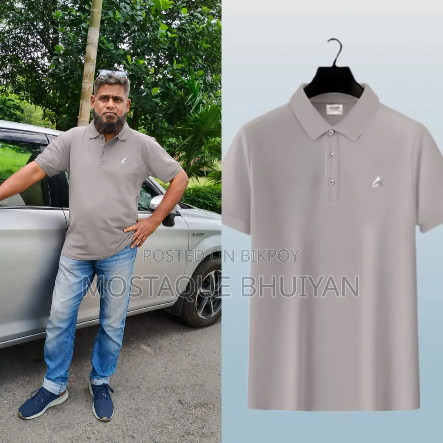 পুরুষদের প্রিমিয়াম লাকোস্ট কটন পোলো শার্ট