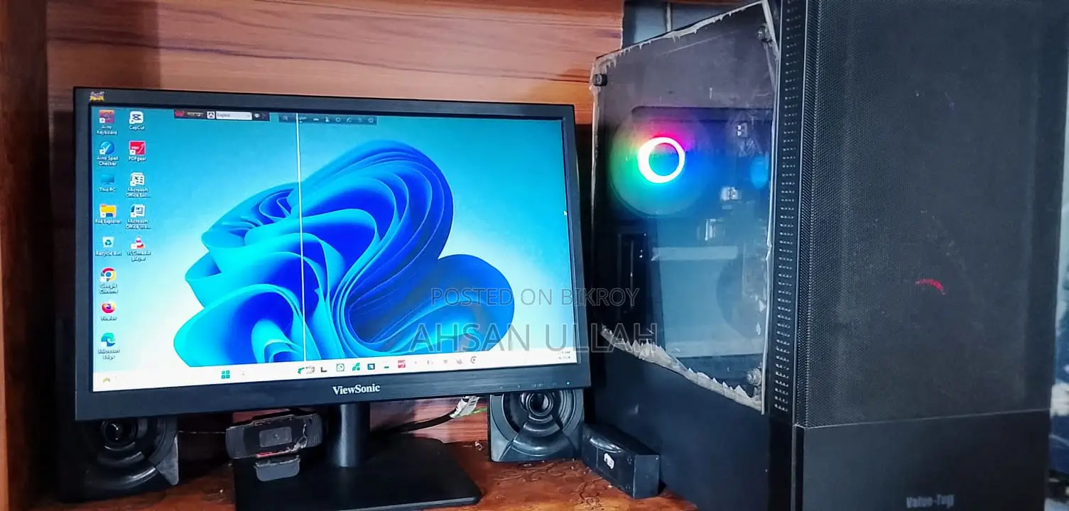 Desktop Computer ASUS 8GB Intel Core I3 HDD+SSD 128GB