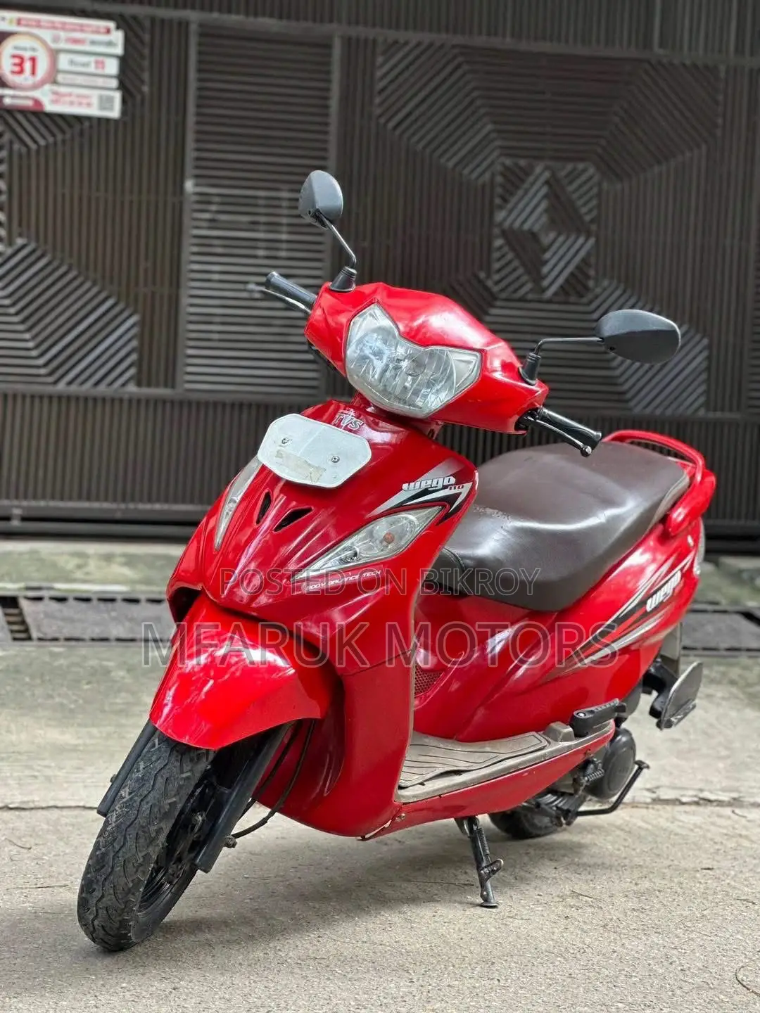 TVS Wego 2020 Red