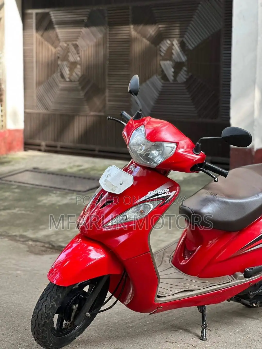 TVS Wego 2020 Red