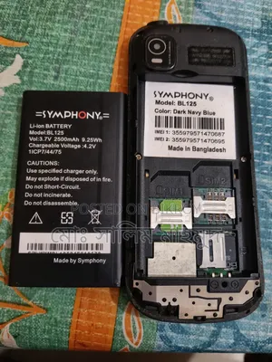 Symphony BL125 ব্ল্যাক