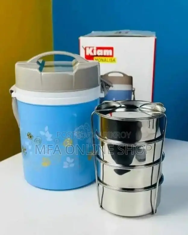 ৩ লেয়ার কিয়াম মোনালিসা লাঞ্চ বক্স