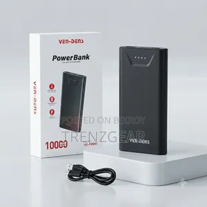 Ven-Dens 10,000 mAh Power Bank - VD-PB041