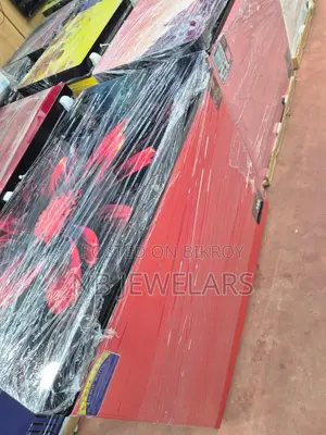 ভিশন গ্লাস ডোর চেস্ট ফ্রিজার আরই-৩৫০ লিটার ব্লু পয়েন্টস কার্ভ